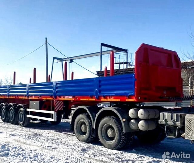 Полуприцеп бортовой Политранс ТСП 94171, 2023