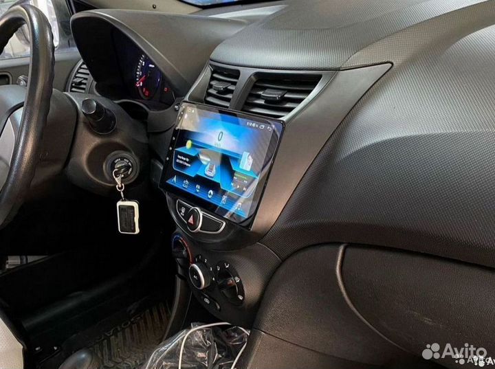 Hyundai Solaris Android магнитола IPS DSP