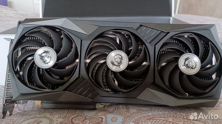 Видеокарта MSI GeForce RTX 3070 gaming Х trio