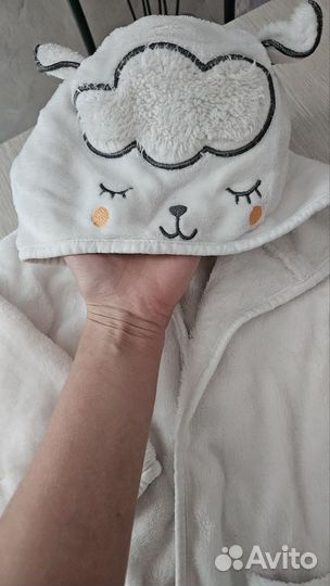 Детский махровый халат 80-86