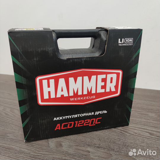 Аккумуляторная дрель Hammer ACD122QC