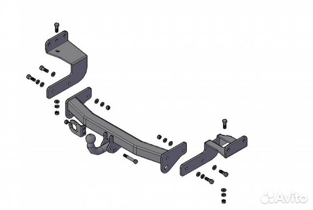 Фаркоп Трейлер для Mitsubishi Pajero Sport c 2008