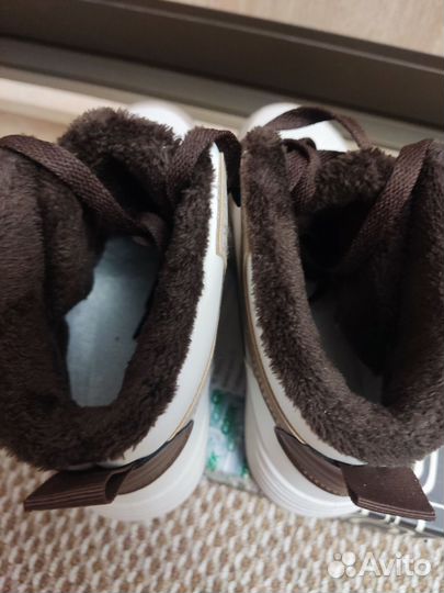 Кеды зимние женские