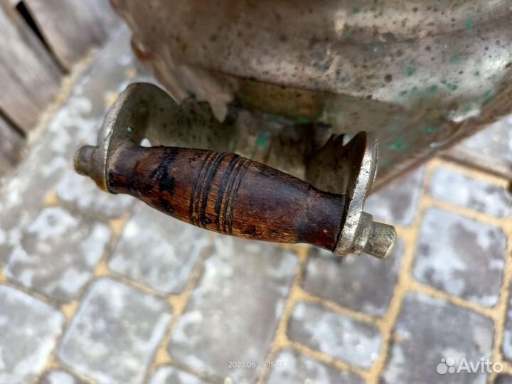 Самовар на дровах старинный