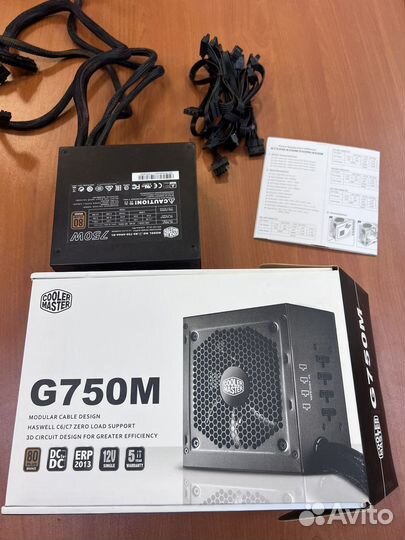Блок питания Cooler Master g750m