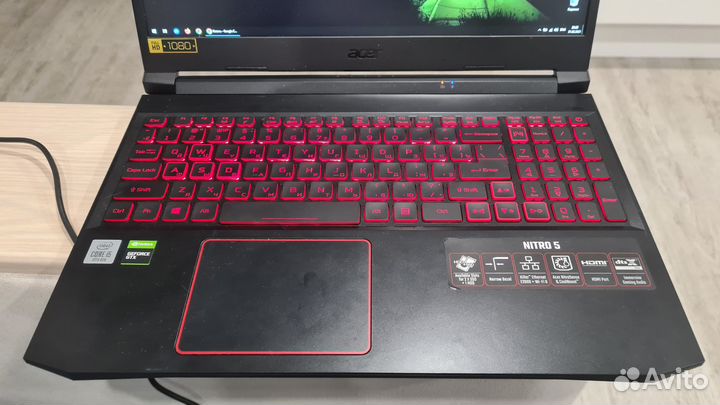 Игровой ноутбук Acer Nitro 5 16Гб