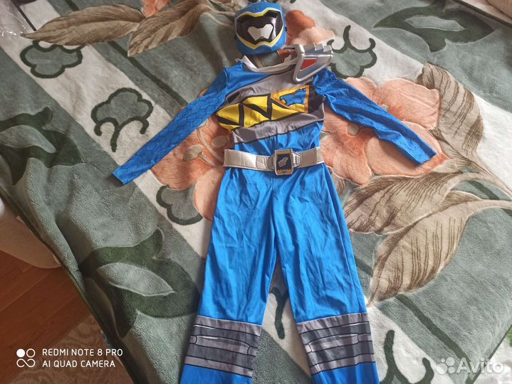 Костюм рейнджера синий