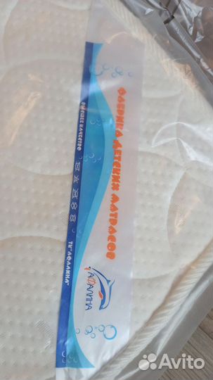 Детская кровать с матрасом бу