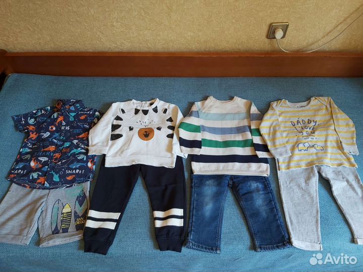 Вещи пакетом на мальчика 1.5-3г