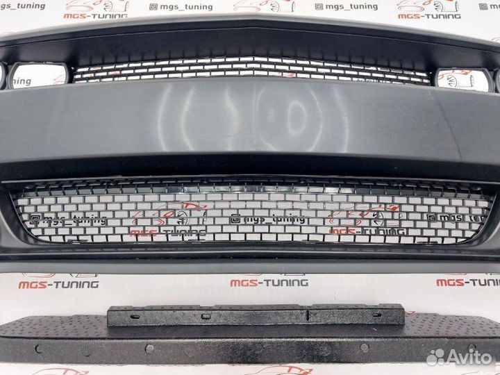 Бампер передний стиль Hellcat Dodge Challenger 14+