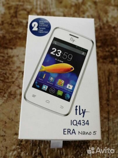 Телефон Fly IQ434 era nano 5