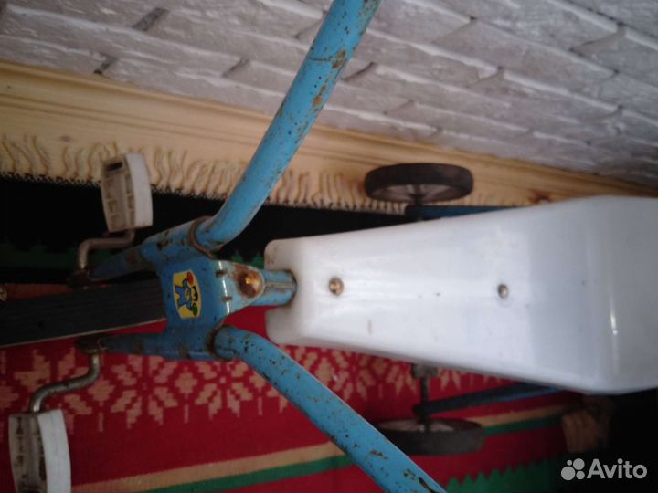 Детский трехколесный велосипед СССР