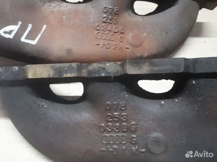 Выпускной коллектор ауди А6С4 audi A6C4