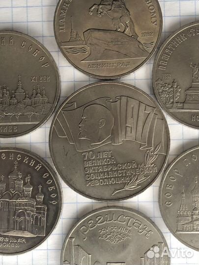 Юбилейные рубли СССР