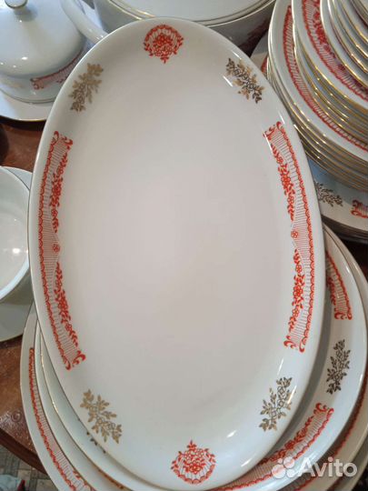 Столовый сервиз СССР Чехословакия Богемия