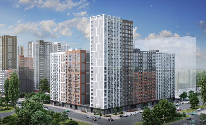 Квартира-студия, 21,8 м², 16/24 эт.
