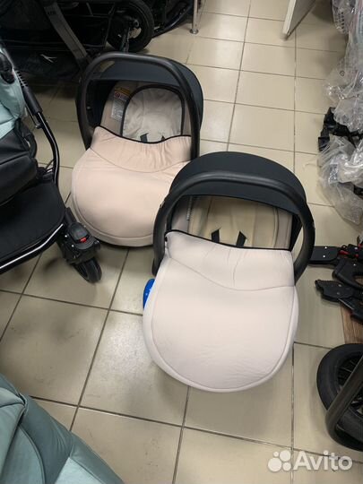 Коляска 3 в 1 для двойни