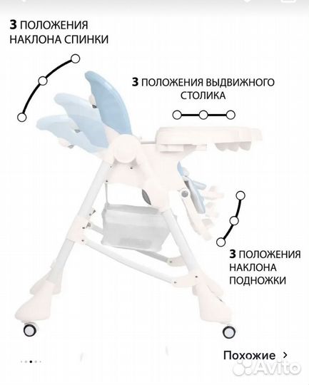 Стульчик для кормления tommy