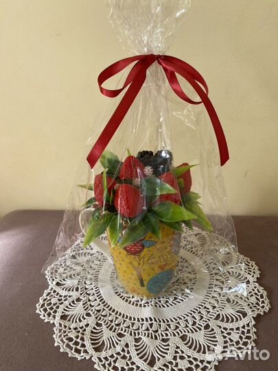 Подарочный набор-кружка с мылом ручной работы