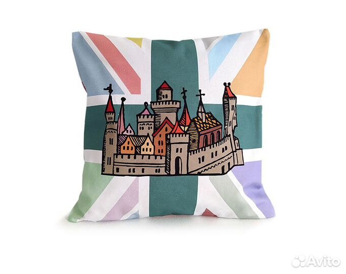 Дизайнерский чехол на интерьерную подушку