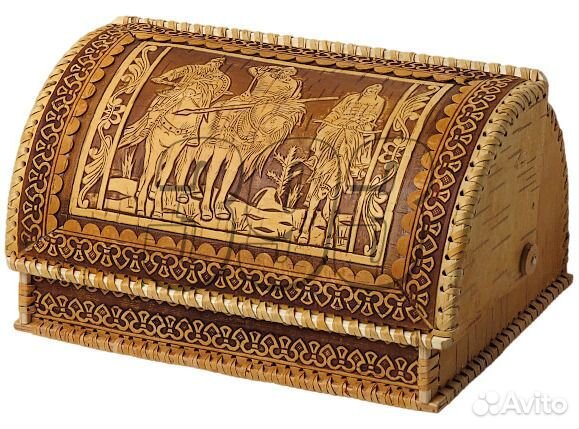 Хлебница Береста Три богатыря (42526)