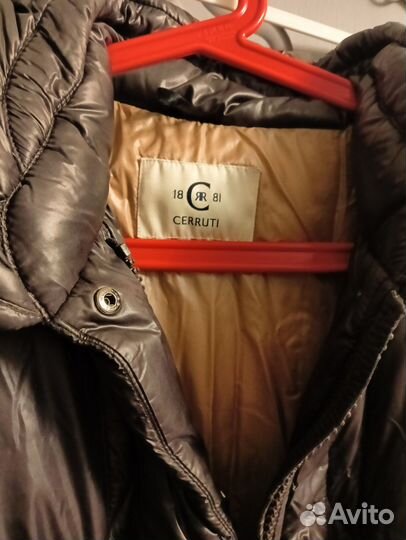 Пальто пуховое Cerutti размер 46-48
