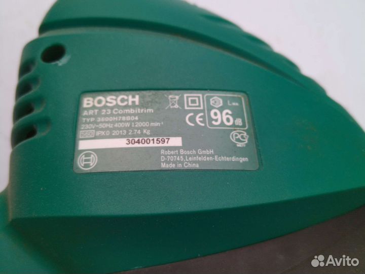 Триммер электрический Black & Dacker и Bosch