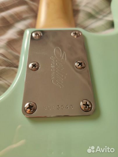 Sterling By Music Man SUB RAY4, Mint Green