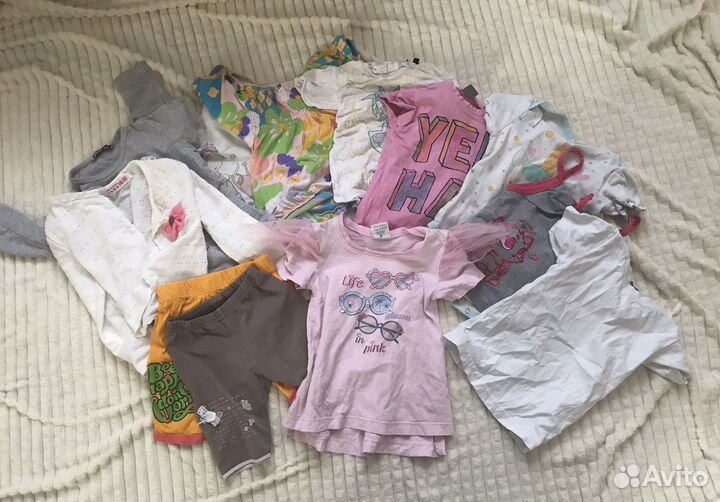 Вещи пакетом на девочку от 1 года