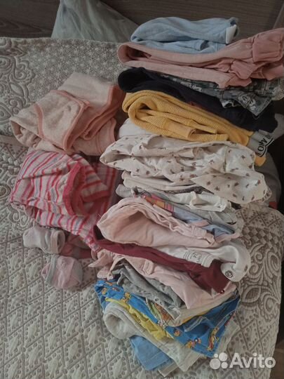 Отдам вещи для девочки 1-2 года