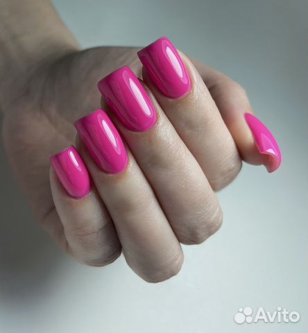 Маникюр наращивание ногтей