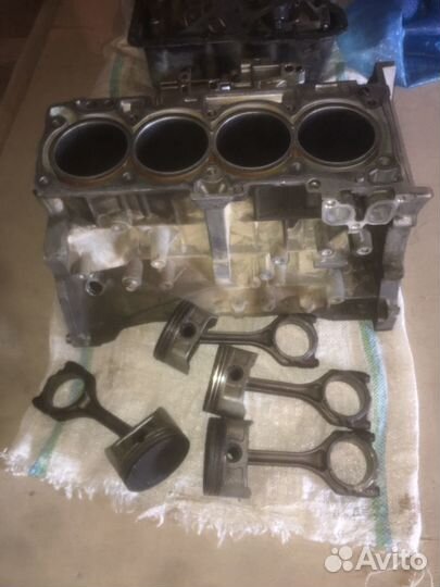Блок цилиндров на двигатель 4В12