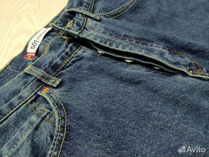 Джинсы Levi's 501 на болтах