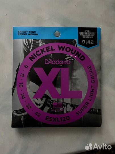 Струны daddario 9/42