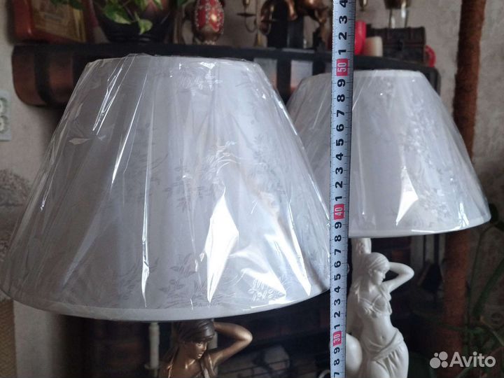 Лампа настольная скульптурная, бронза