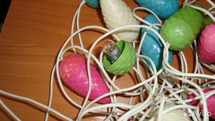 Елочная гирлянда СССР