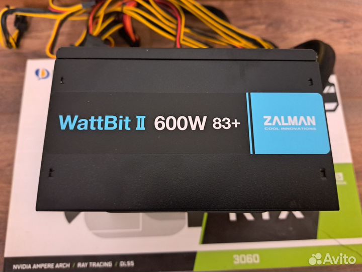 Zalman 600w(на пломбе)