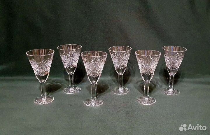 Рюмки хрустальные. 75 мл