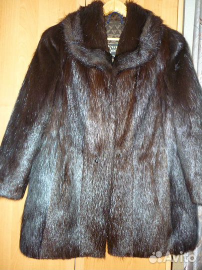 Шуба натур, нутрия,лёгкая автоледи,р52-54