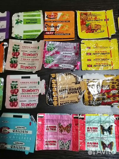 Вкладыши от жевачек СССР