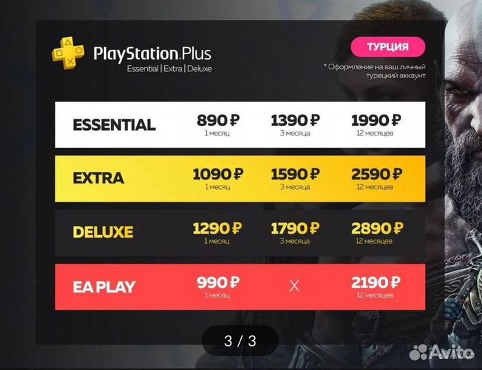 Подписка ps plus - ps4/ps5 - Русская