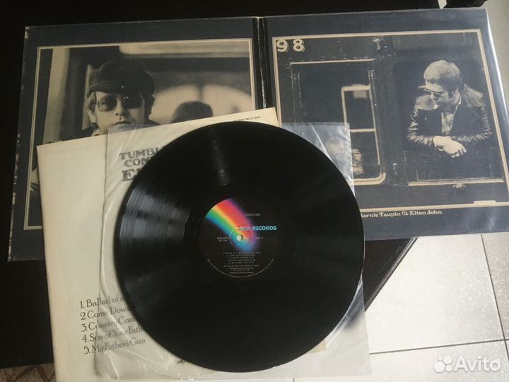 Elton john Tumbleweed Connection 1970/73 US +Book