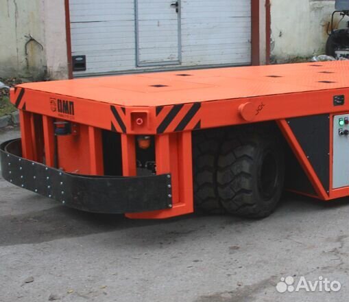 Безрельсовая передаточная тележка для завода