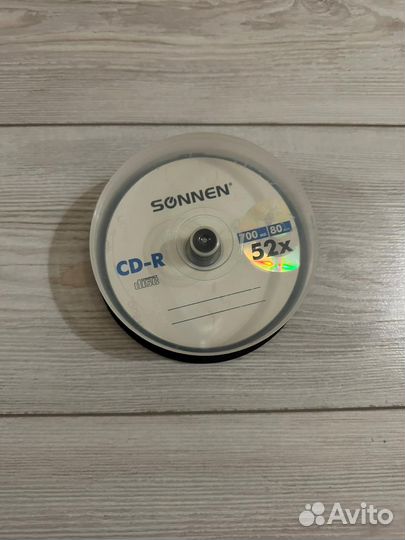 CD-R диски чистые