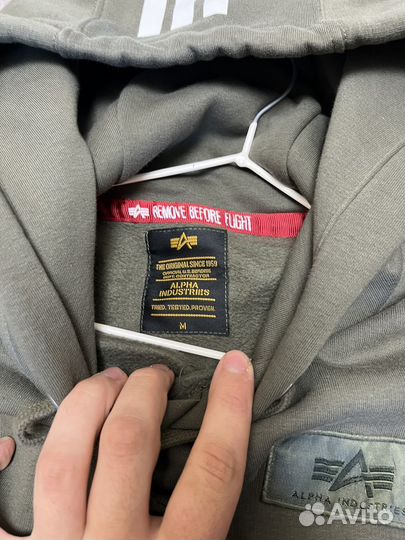 Худи alpha industries
