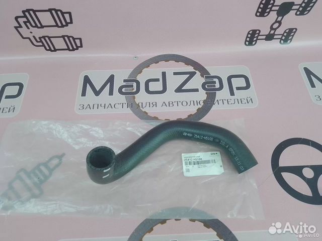 Патрубок радиатора Solaris-2 Rio-4 2017-2023