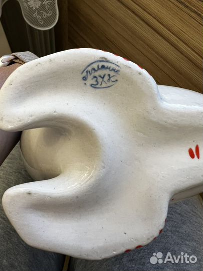 Фарфоровый графин и 6 стопок