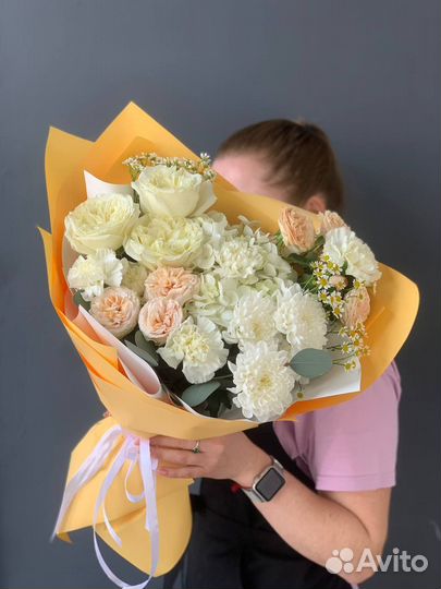 Букет нежный на свадьбу, на выпускной