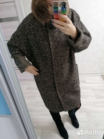 Пальто зимнее