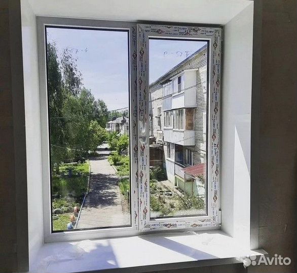 Окна пластиковые rehau. С производства